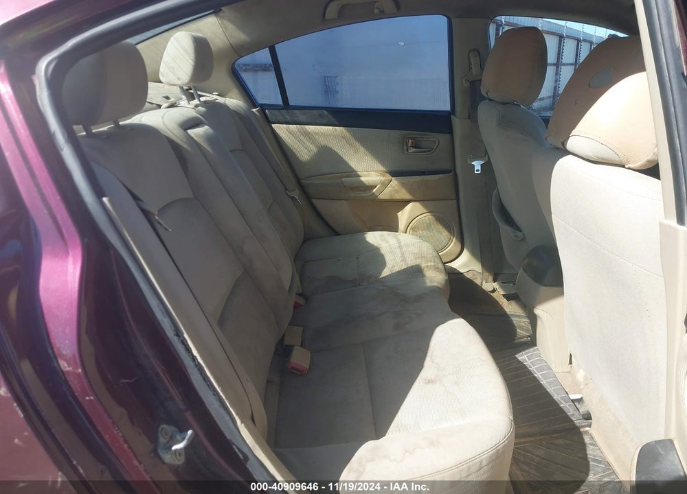 2008 MAZDA 3 I VIN: JM1BK12F381871362