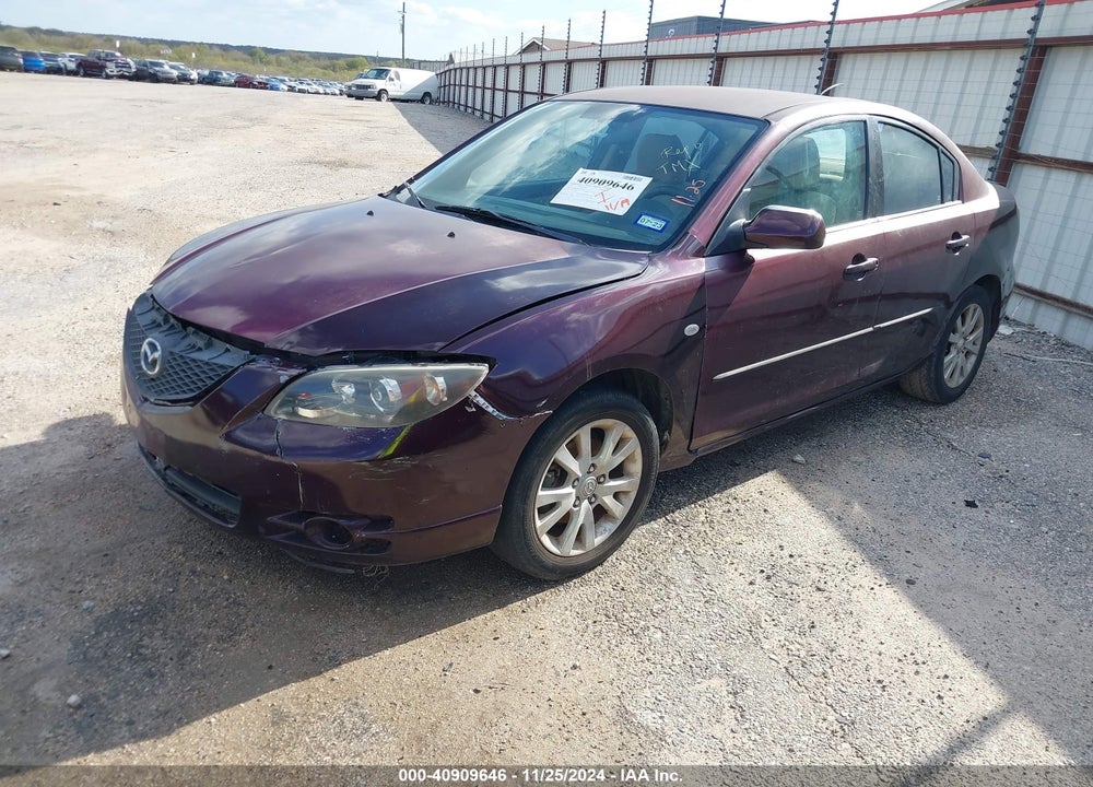 2008 MAZDA 3 I VIN: JM1BK12F381871362