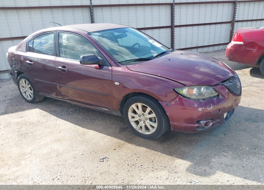2008 MAZDA 3 I VIN: JM1BK12F381871362