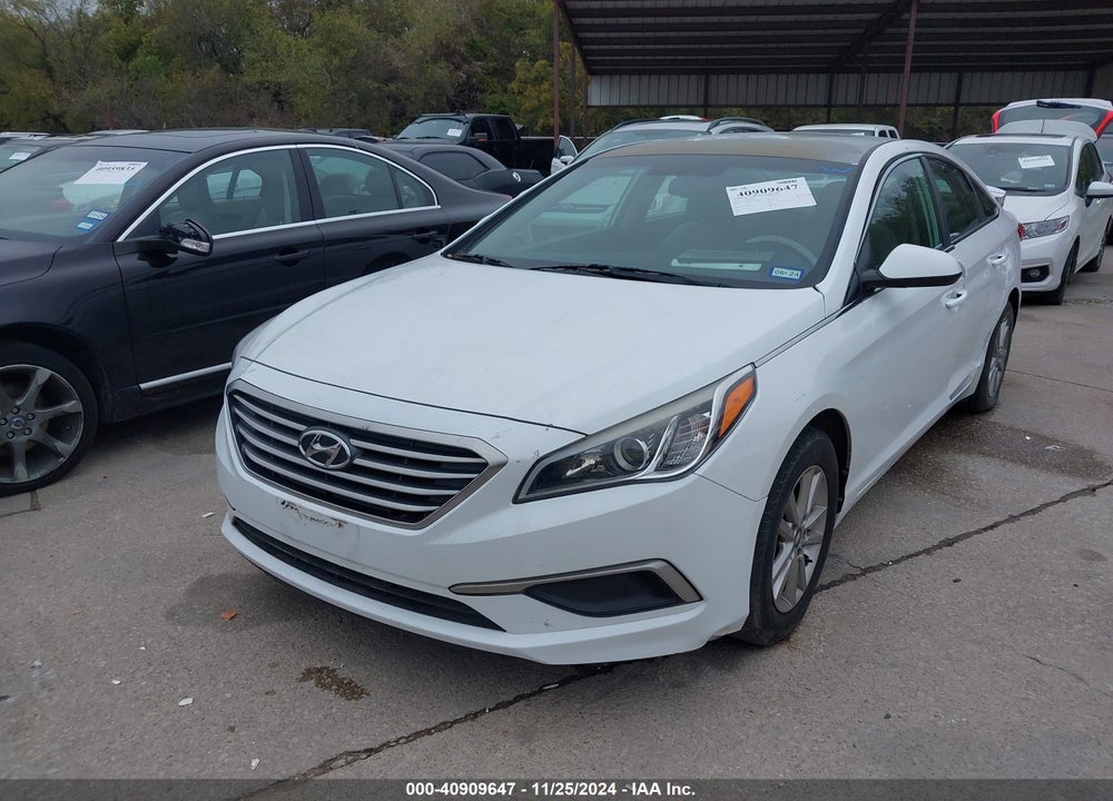 2016 HYUNDAI SONATA SE VIN: 5NPE24AF9GH361962