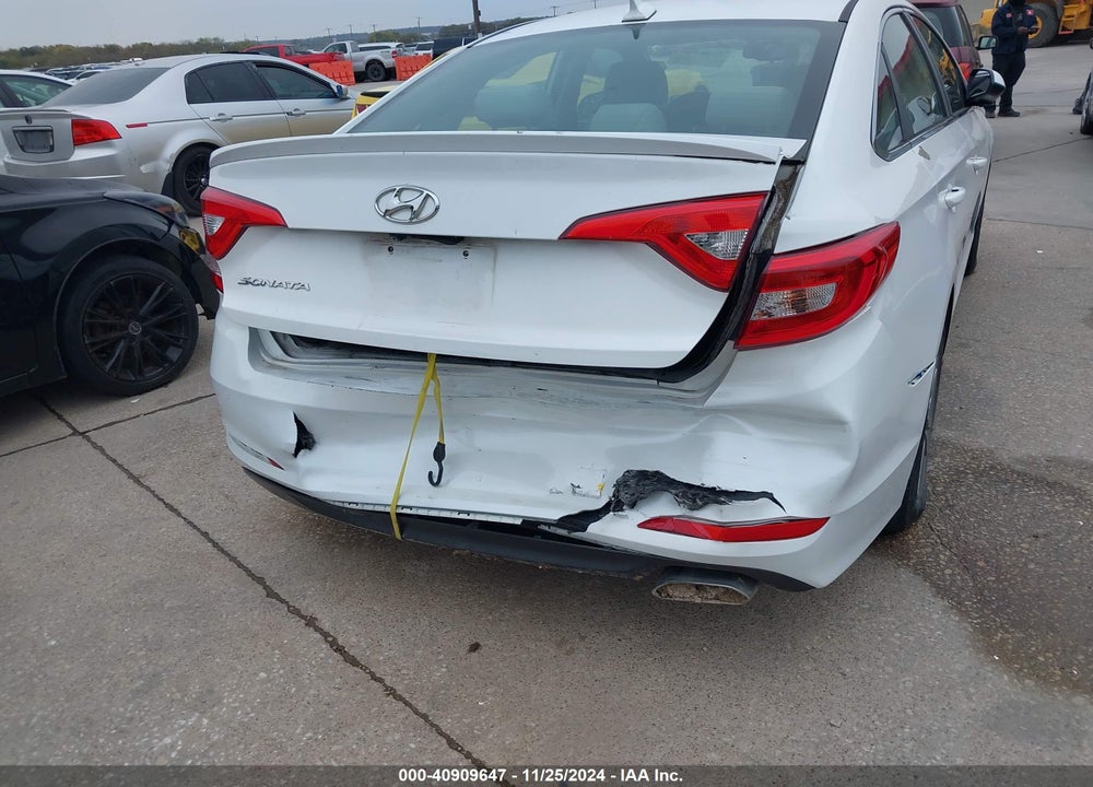 2016 HYUNDAI SONATA SE VIN: 5NPE24AF9GH361962