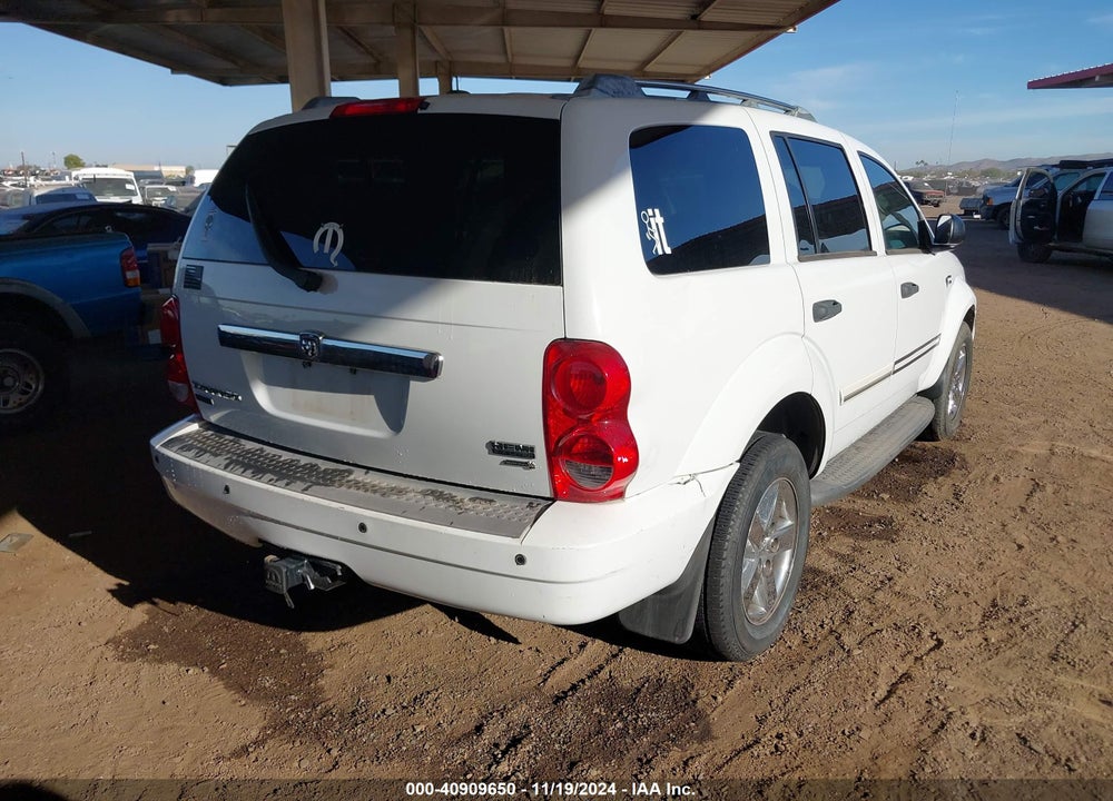 2007 DODGE DURANGO LIMITED VIN: 1D8HD58297F584529