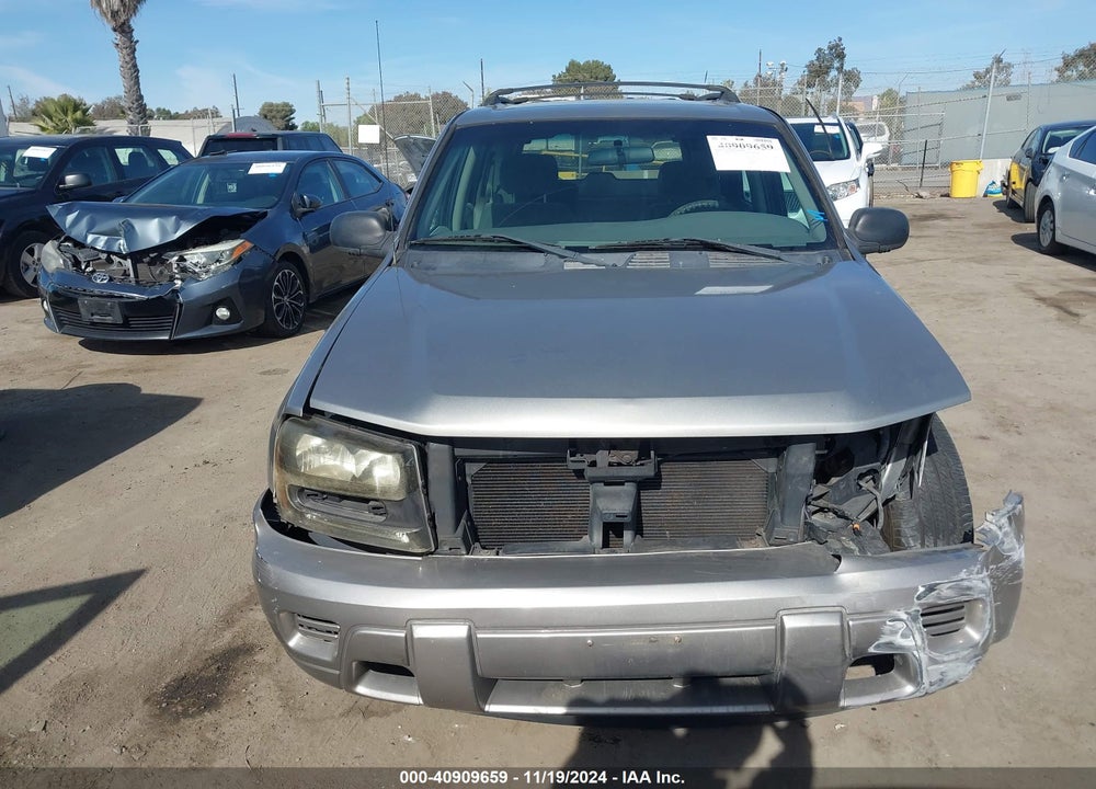 2002 CHEVROLET TRAILBLAZER LS VIN: 1GNDS13S022452494
