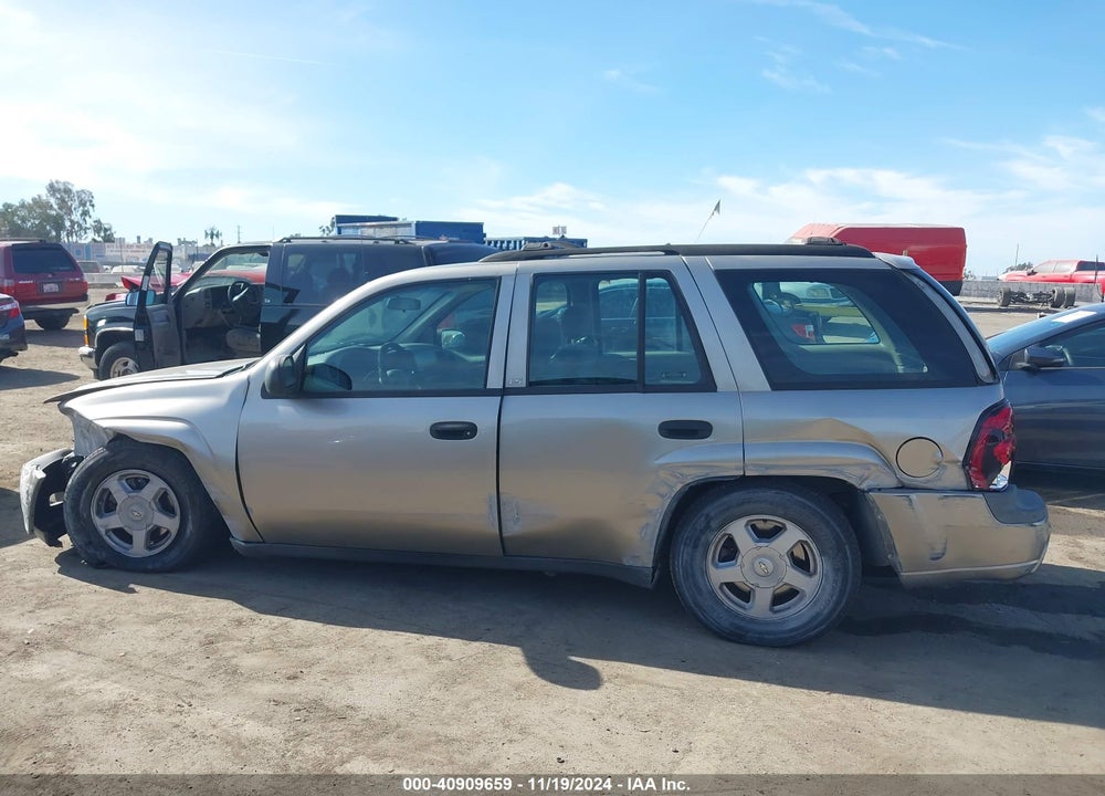 2002 CHEVROLET TRAILBLAZER LS VIN: 1GNDS13S022452494