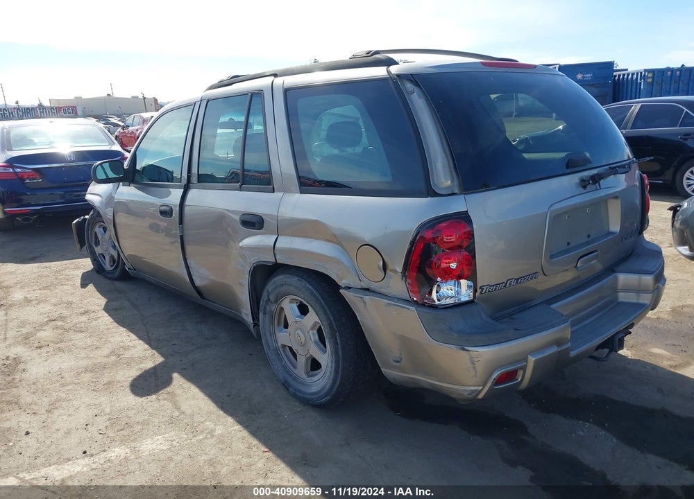 2002 CHEVROLET TRAILBLAZER LS VIN: 1GNDS13S022452494