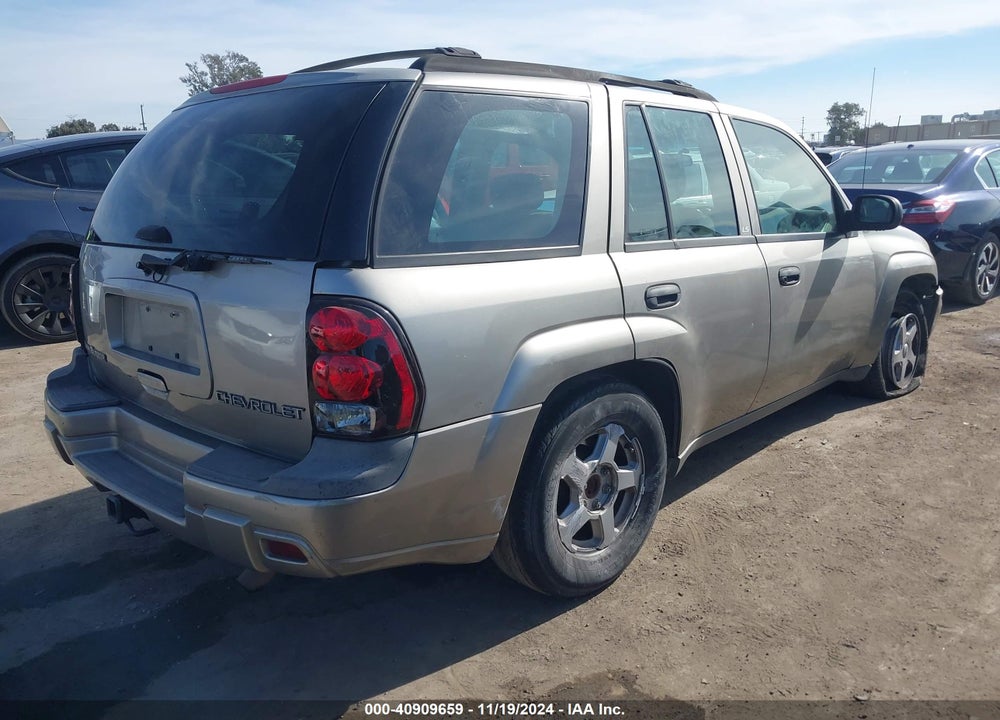 2002 CHEVROLET TRAILBLAZER LS VIN: 1GNDS13S022452494