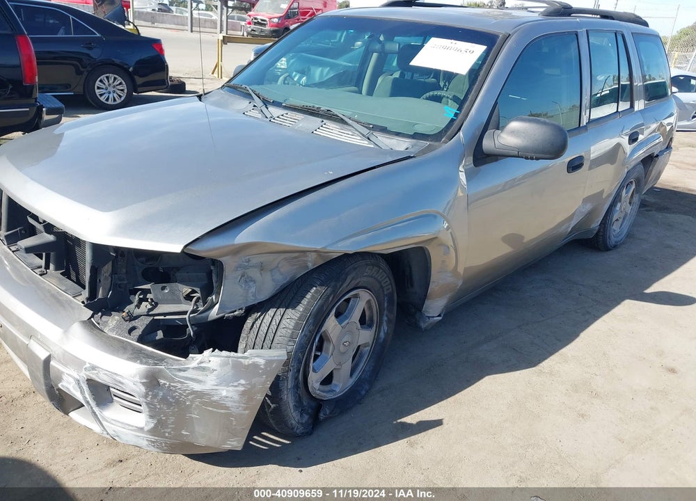 2002 CHEVROLET TRAILBLAZER LS VIN: 1GNDS13S022452494