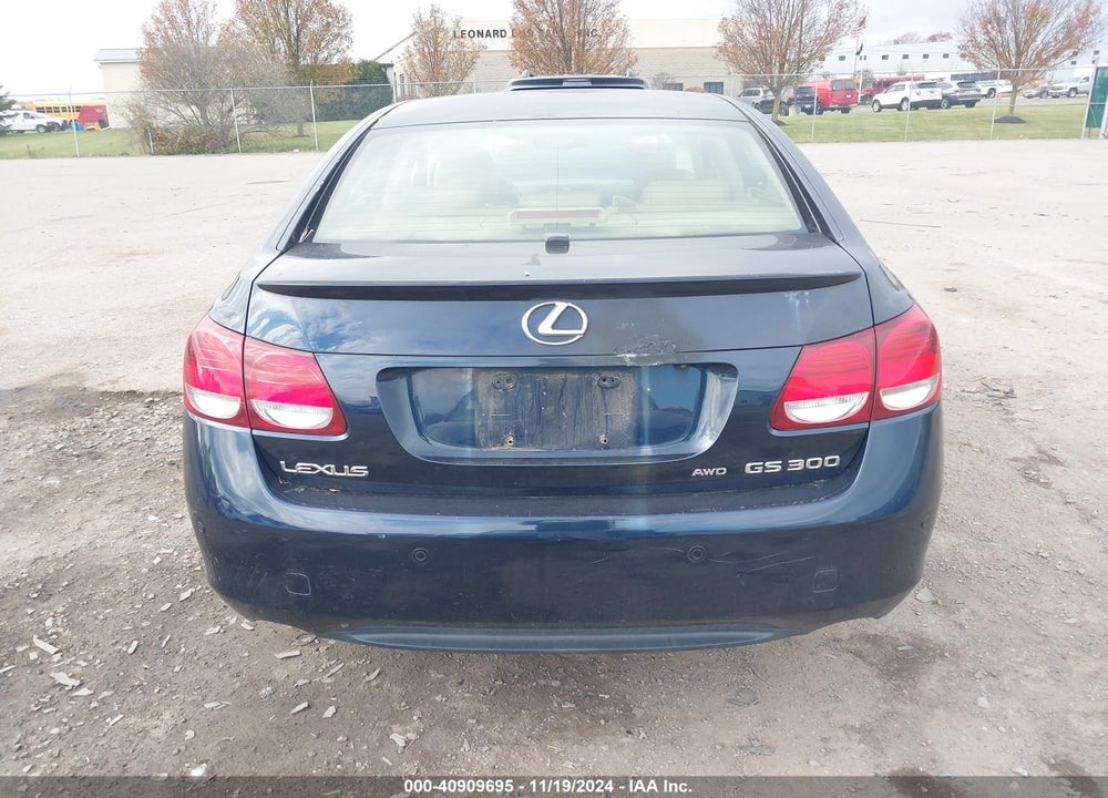 2006 LEXUS GS 300 VIN: JTHCH96S260015335