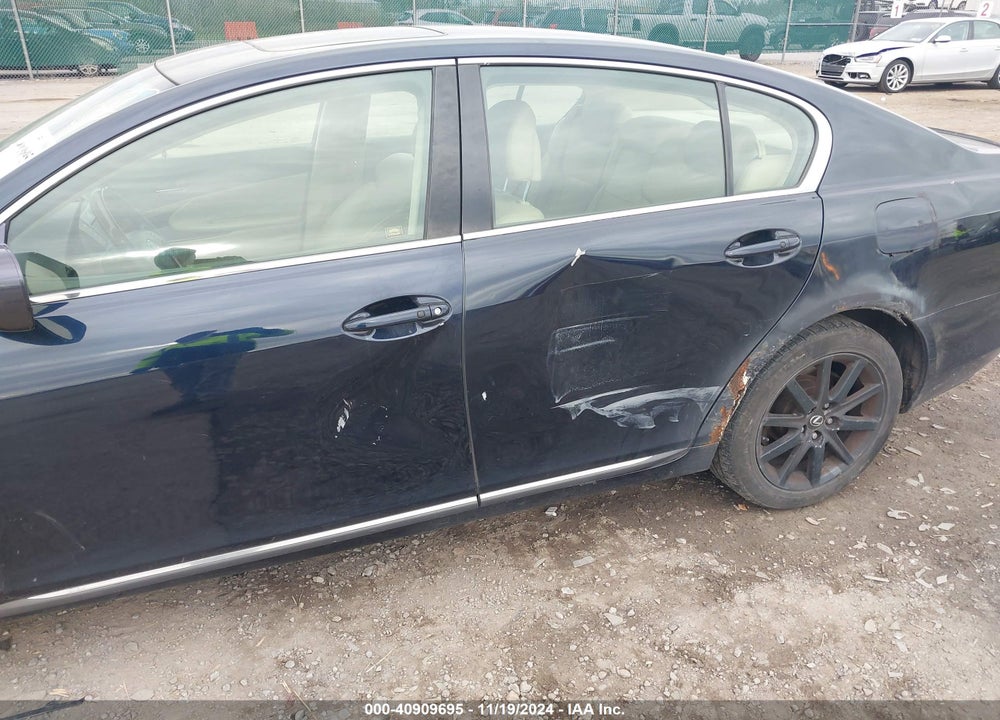 2006 LEXUS GS 300 VIN: JTHCH96S260015335