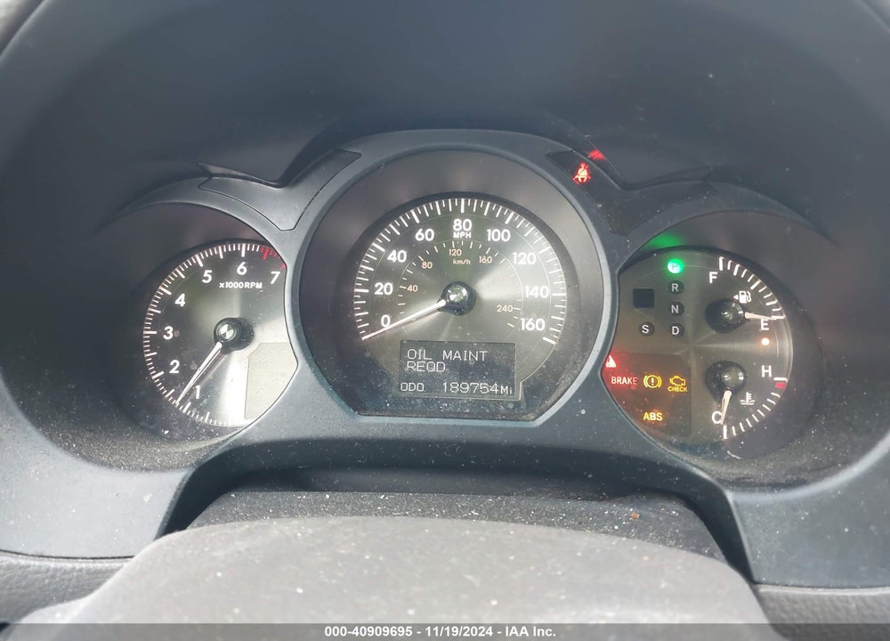 2006 LEXUS GS 300 VIN: JTHCH96S260015335