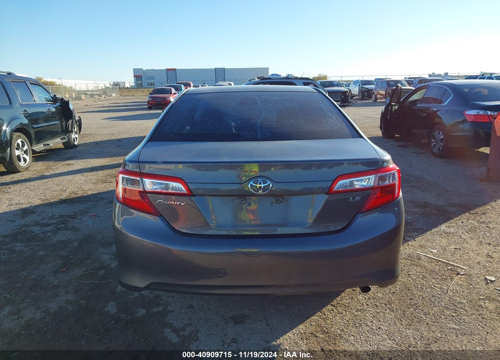 2013 TOYOTA CAMRY LE VIN: 4T4BF1FK6DR285826