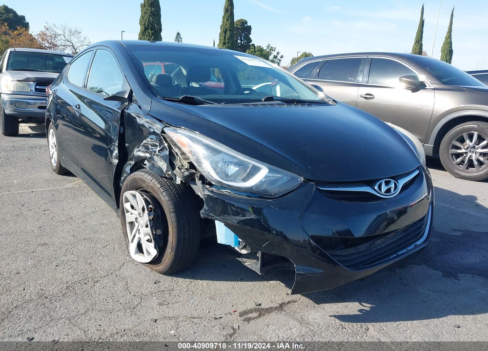 2016 HYUNDAI ELANTRA SE VIN: 5NPDH4AE0GH747820