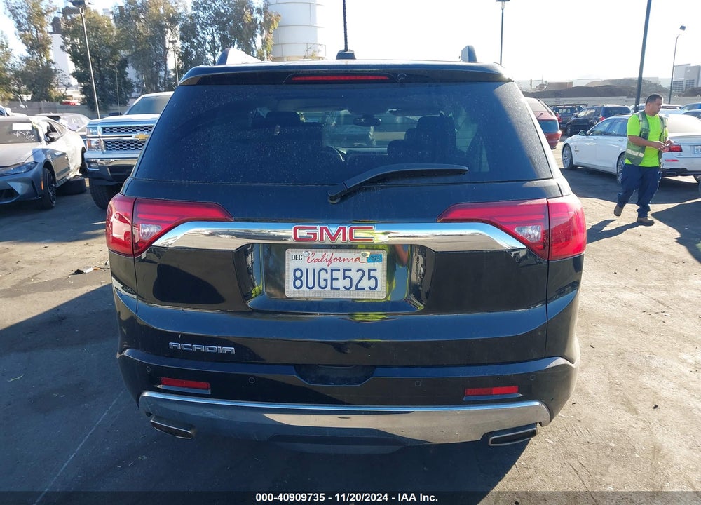 2018 GMC ACADIA DENALI VIN: 1GKKNPLS9JZ239015
