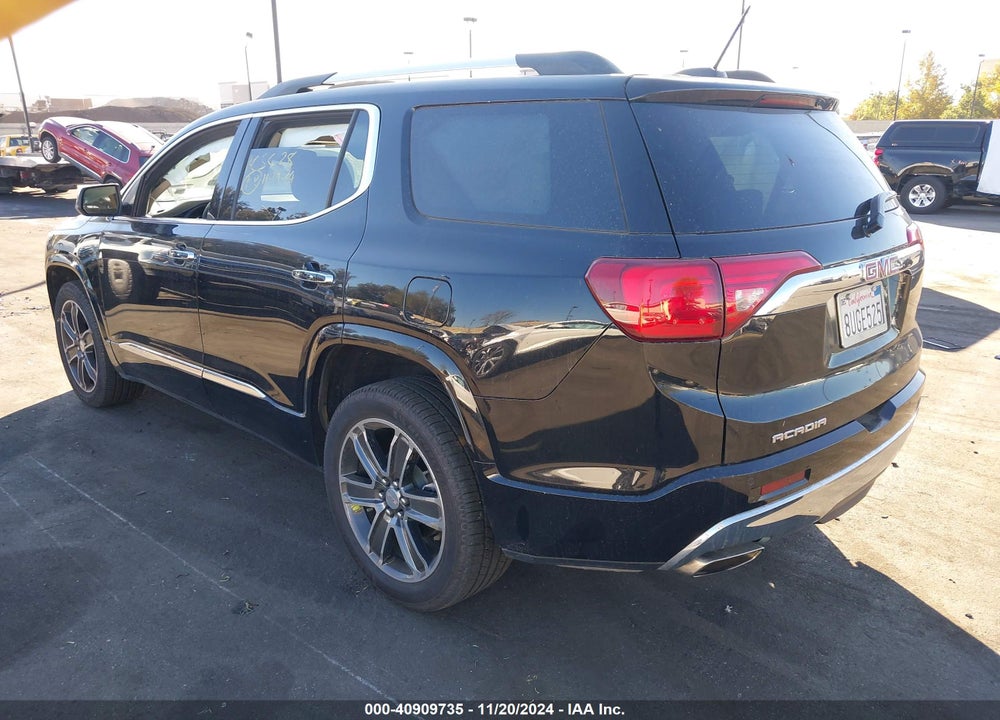 2018 GMC ACADIA DENALI VIN: 1GKKNPLS9JZ239015