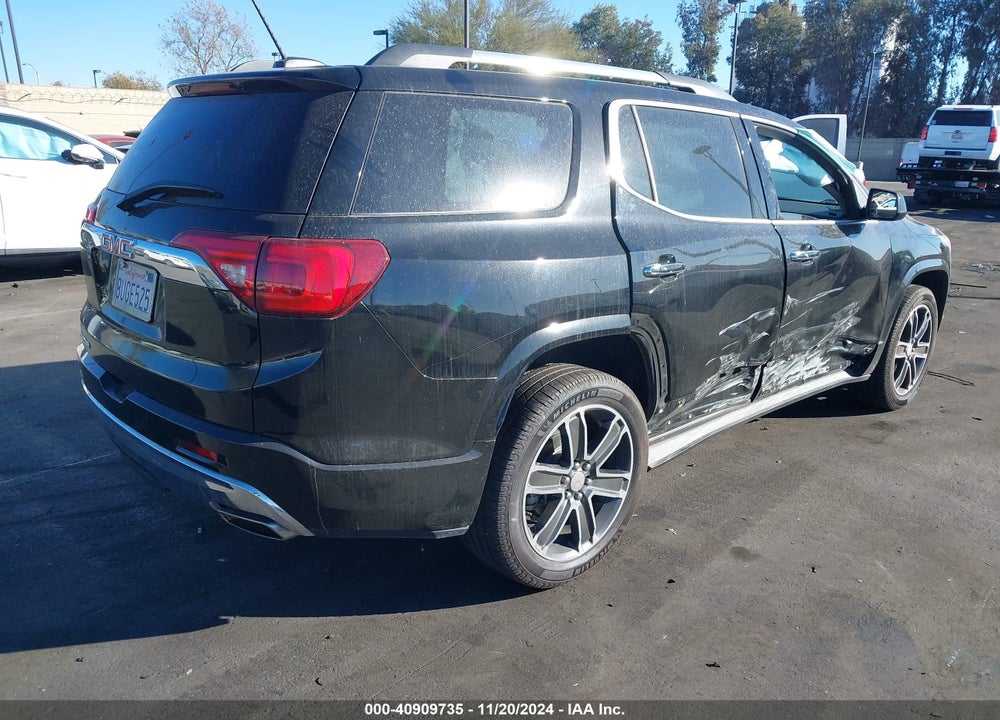 2018 GMC ACADIA DENALI VIN: 1GKKNPLS9JZ239015