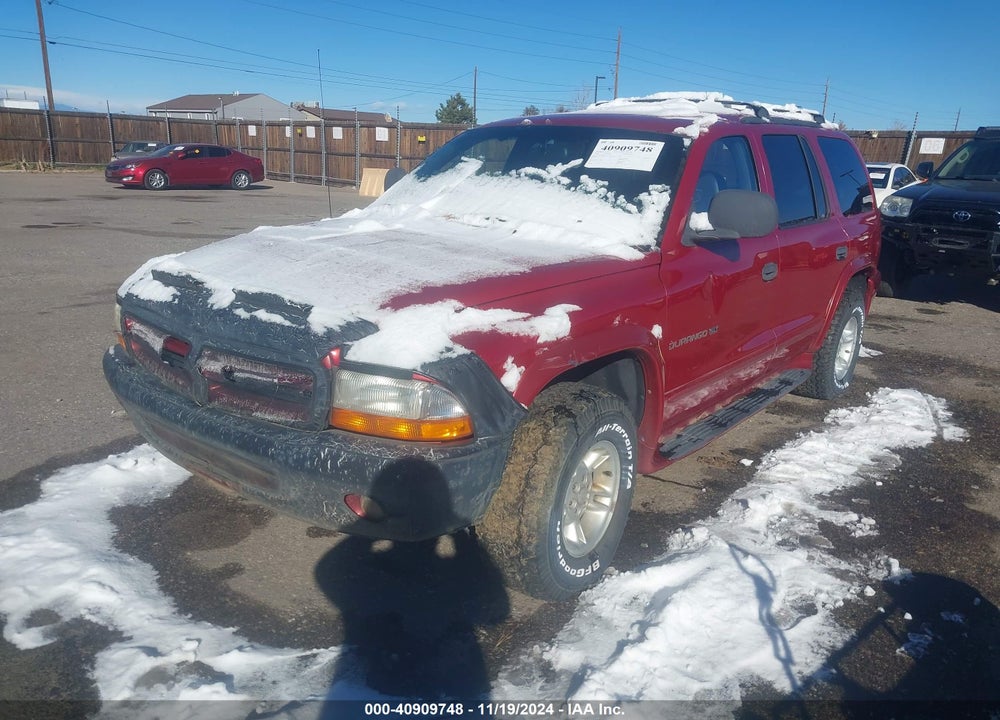 2000 DODGE DURANGO VIN: 1B4HS28N9YF303423