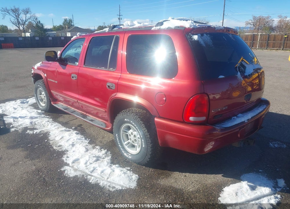 2000 DODGE DURANGO VIN: 1B4HS28N9YF303423