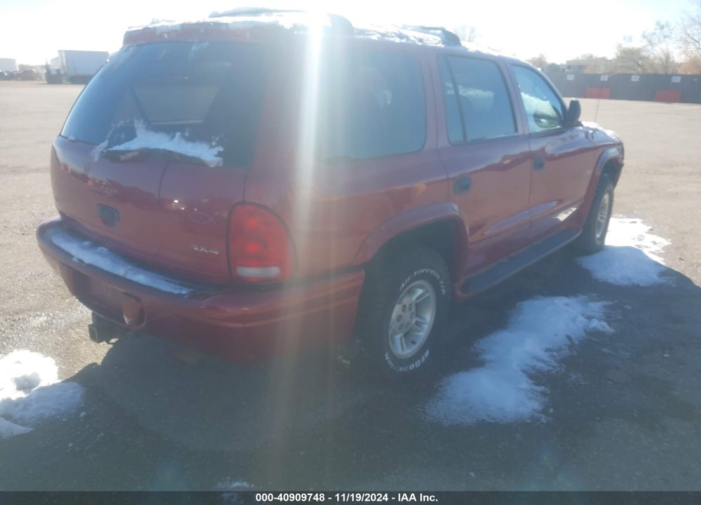 2000 DODGE DURANGO VIN: 1B4HS28N9YF303423