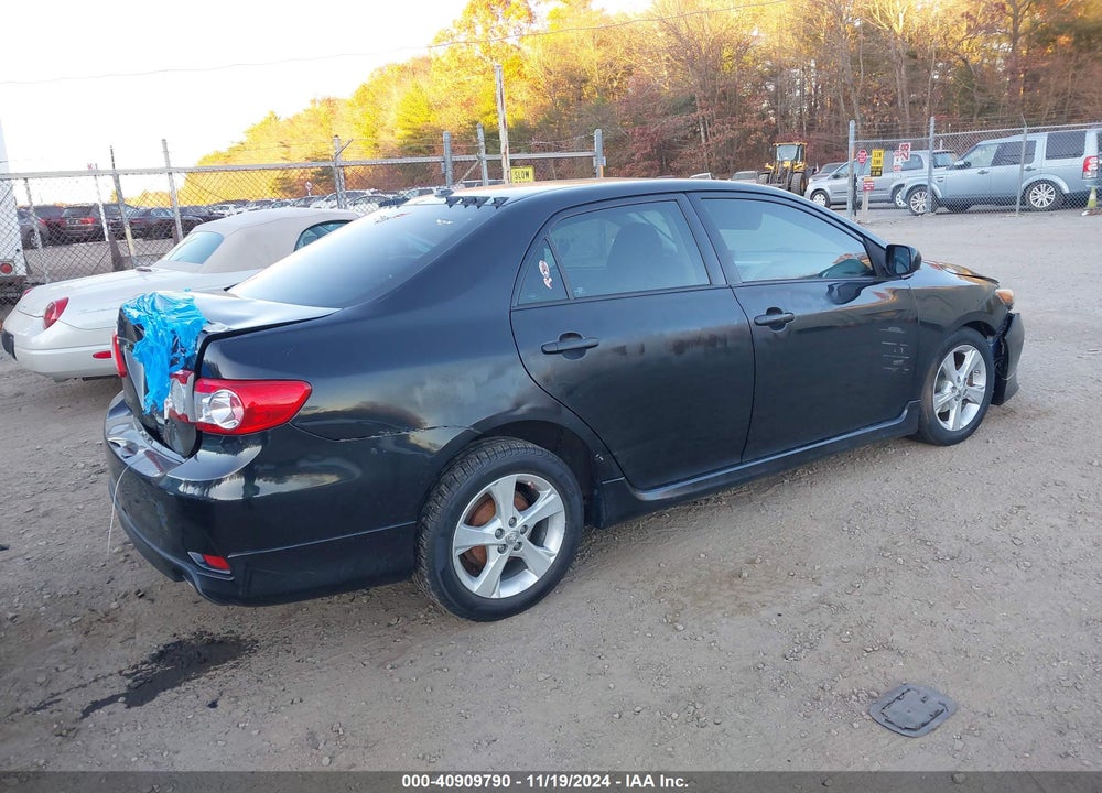 2011 TOYOTA COROLLA S VIN: 2T1BU4EE1BC728251