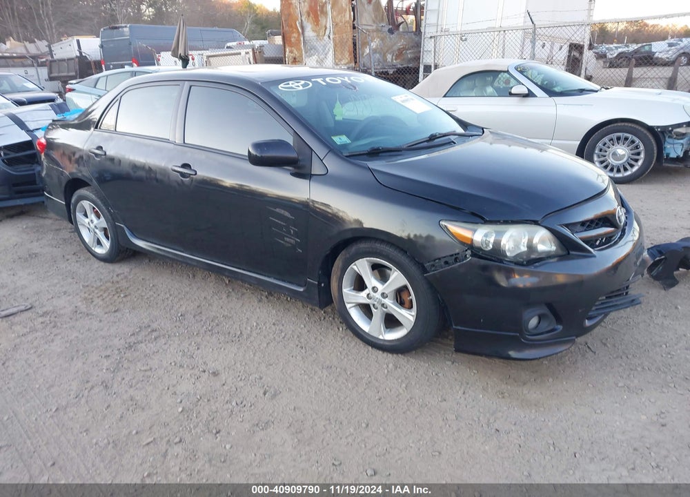 2011 TOYOTA COROLLA S VIN: 2T1BU4EE1BC728251