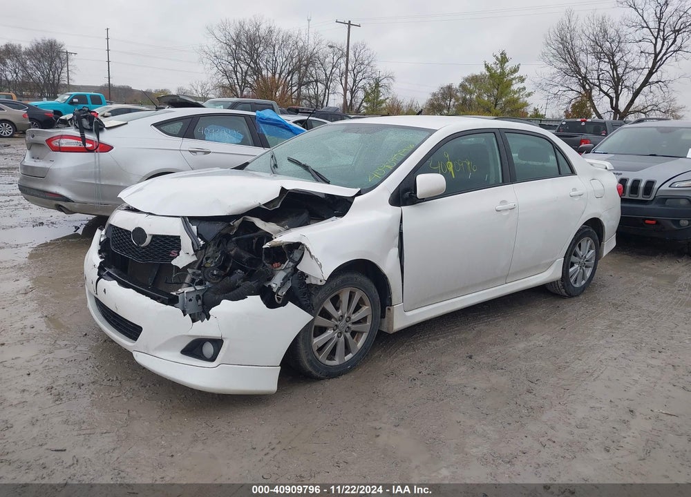 2009 TOYOTA COROLLA S VIN: 2T1BU40E09C142612