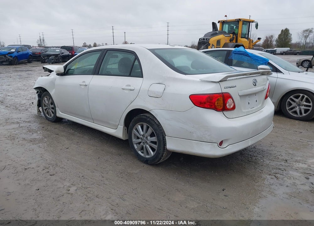 2009 TOYOTA COROLLA S VIN: 2T1BU40E09C142612