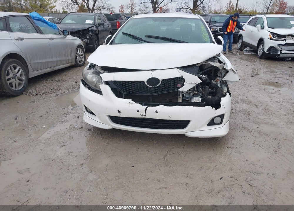 2009 TOYOTA COROLLA S VIN: 2T1BU40E09C142612