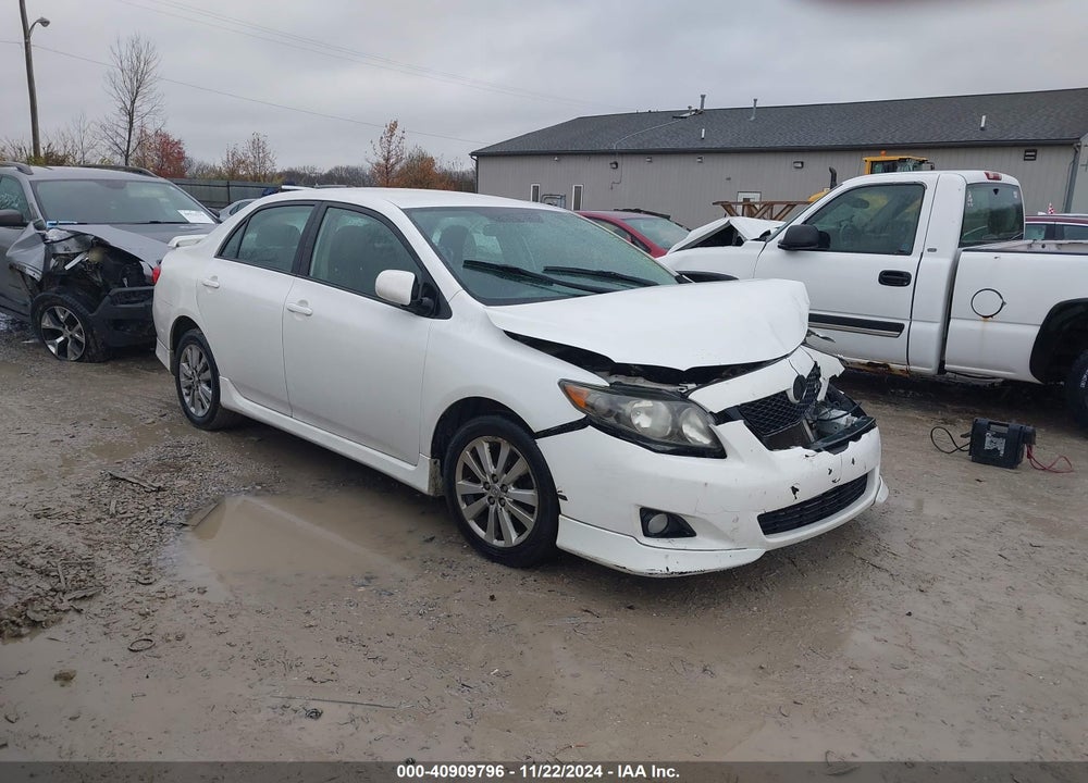 2009 TOYOTA COROLLA S VIN: 2T1BU40E09C142612