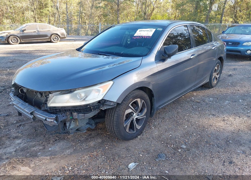 2017 HONDA ACCORD LX VIN: 1HGCR2F35HA057186