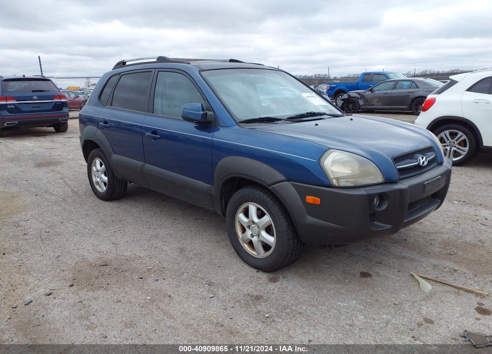 2005 HYUNDAI TUCSON GLS/LX VIN: KM8JN12D75U145219