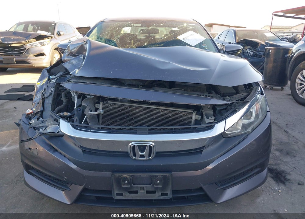 2017 HONDA CIVIC LX VIN: 19XFC2F55HE001700
