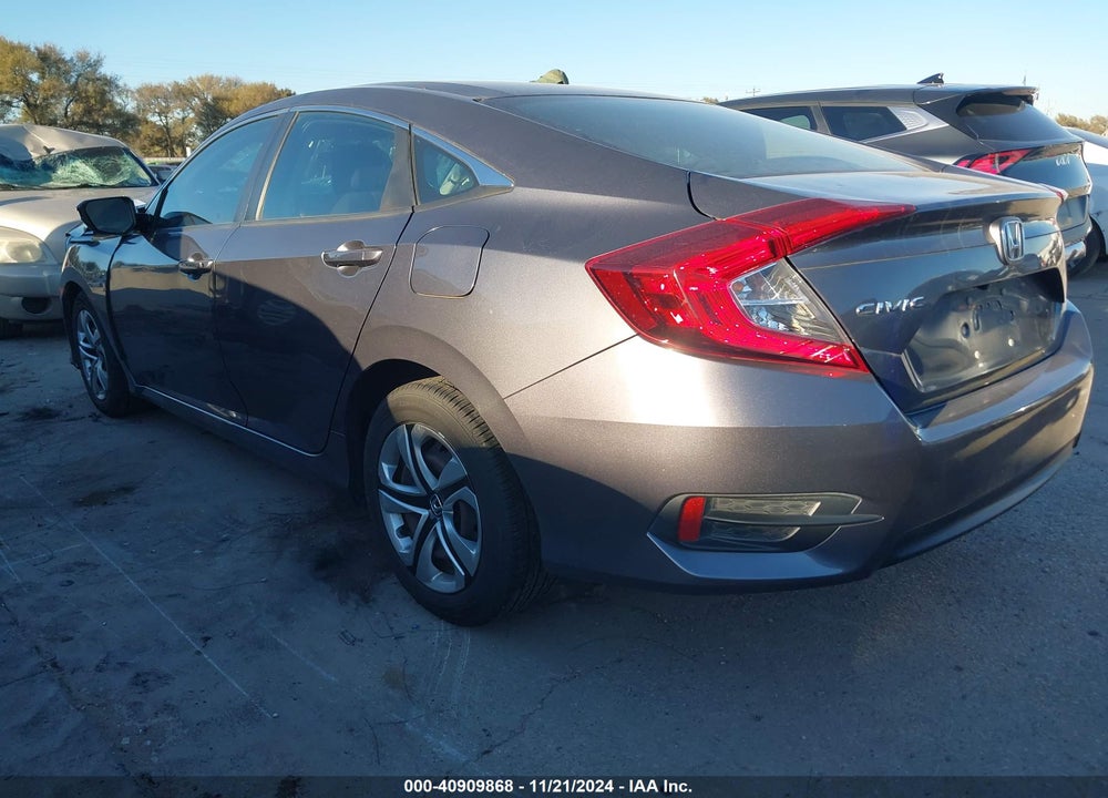 2017 HONDA CIVIC LX VIN: 19XFC2F55HE001700