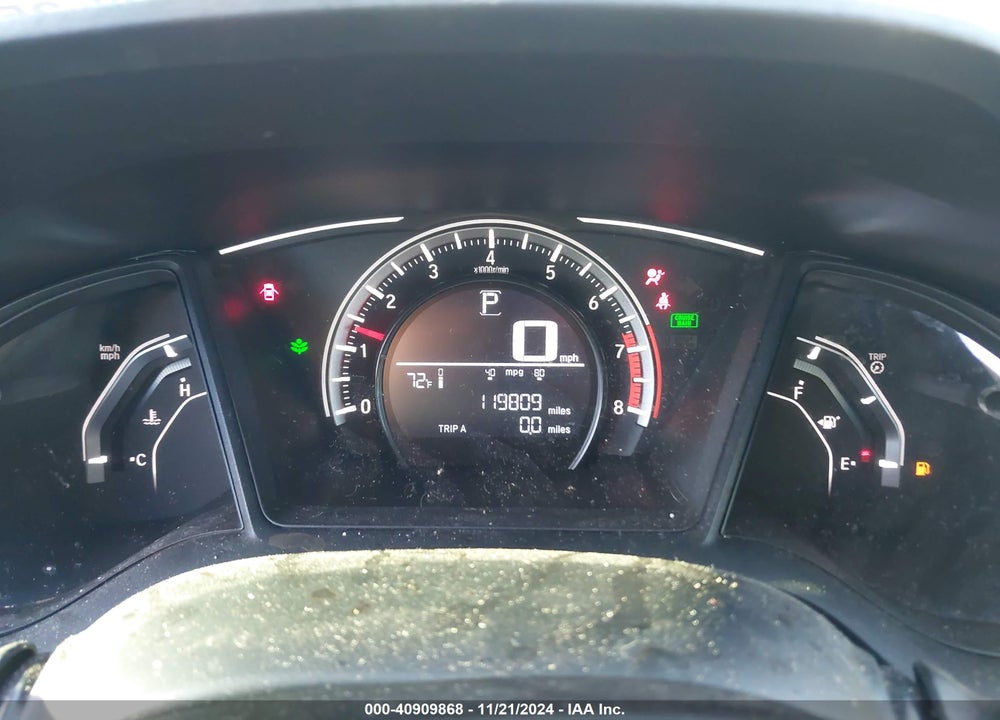2017 HONDA CIVIC LX VIN: 19XFC2F55HE001700
