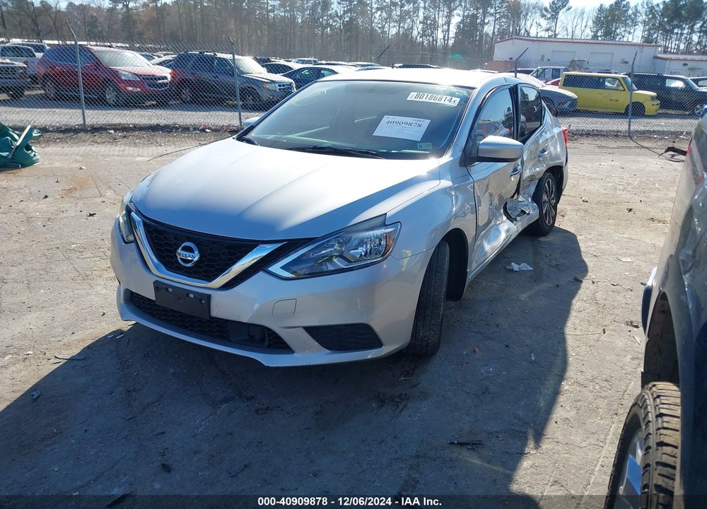 2018 NISSAN SENTRA S VIN: 3N1AB7AP4JY334786