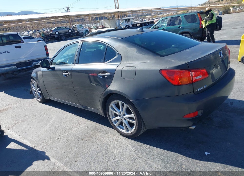 2007 LEXUS IS 250 VIN: JTHBK262X75048771