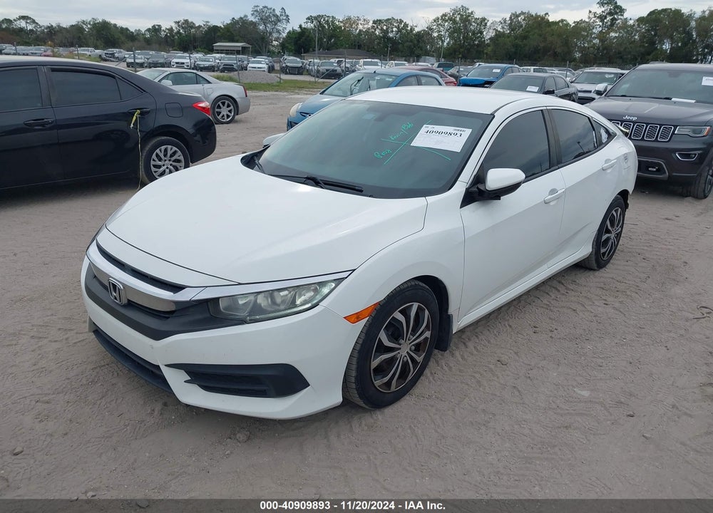 2016 HONDA CIVIC LX VIN: 19XFC2F55GE028491