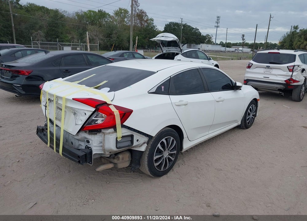 2016 HONDA CIVIC LX VIN: 19XFC2F55GE028491