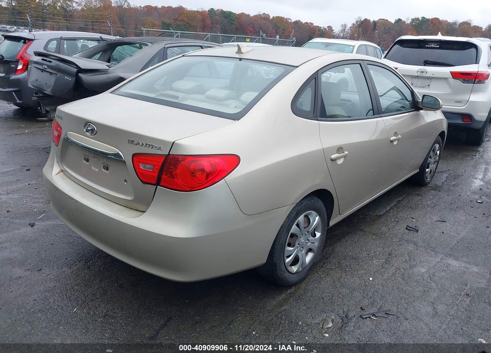 2010 HYUNDAI ELANTRA GLS VIN: KMHDU4AD6AU202295