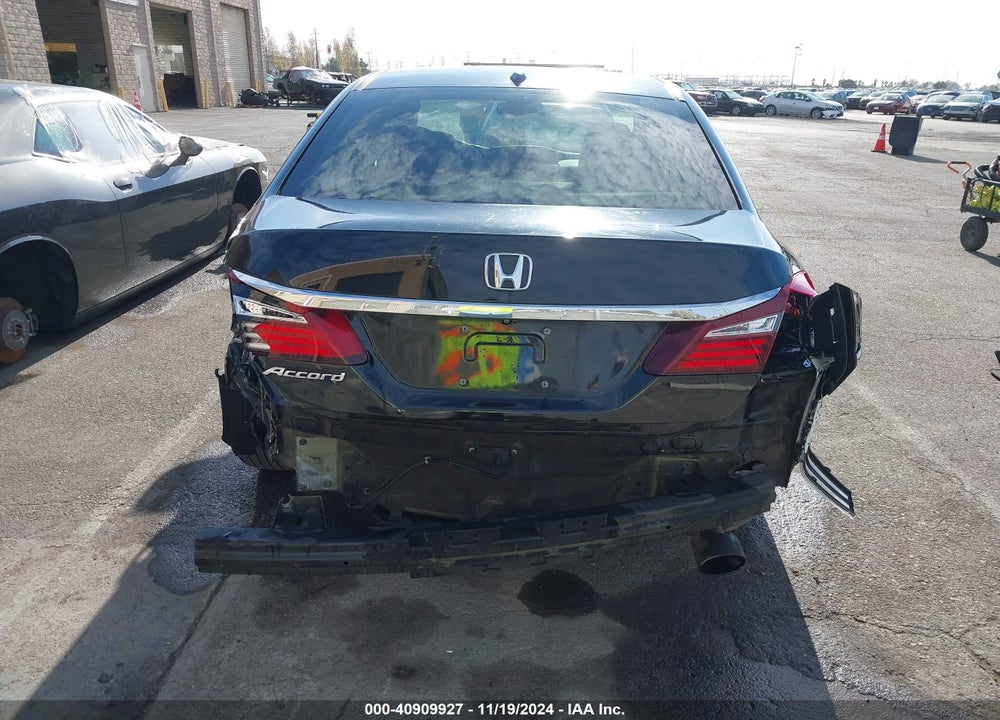 2016 HONDA ACCORD EX-L VIN: 1HGCR2F87GA107466