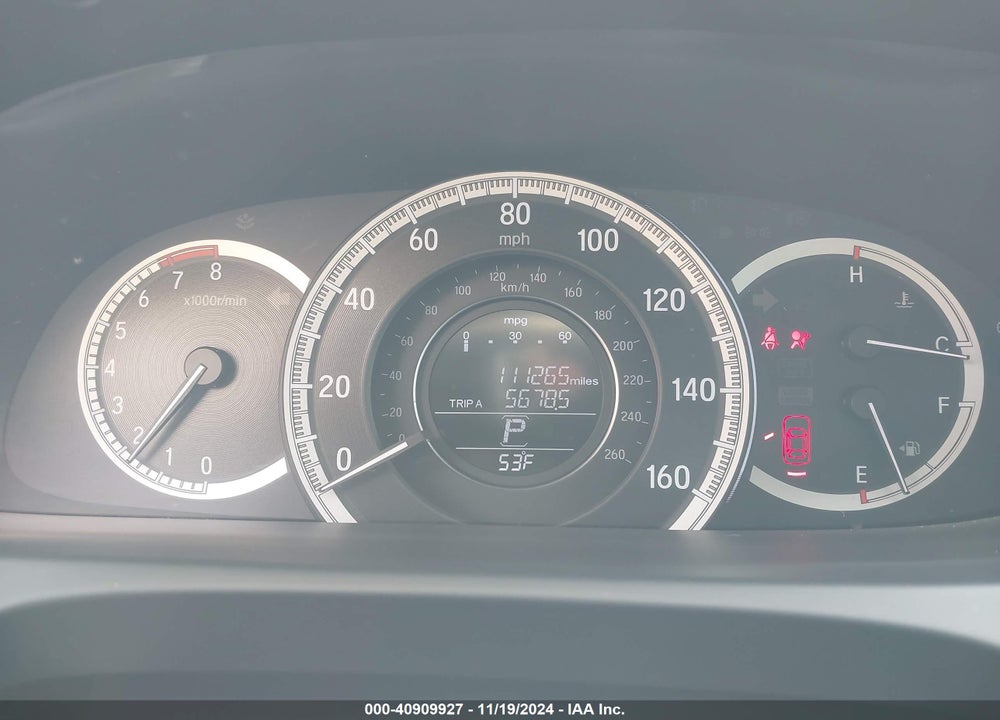 2016 HONDA ACCORD EX-L VIN: 1HGCR2F87GA107466