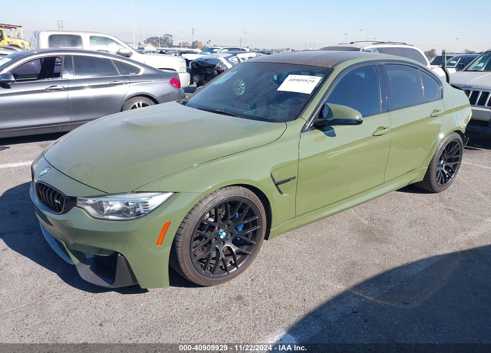 2016 BMW M3 VIN: WBS8M9C58GP967016