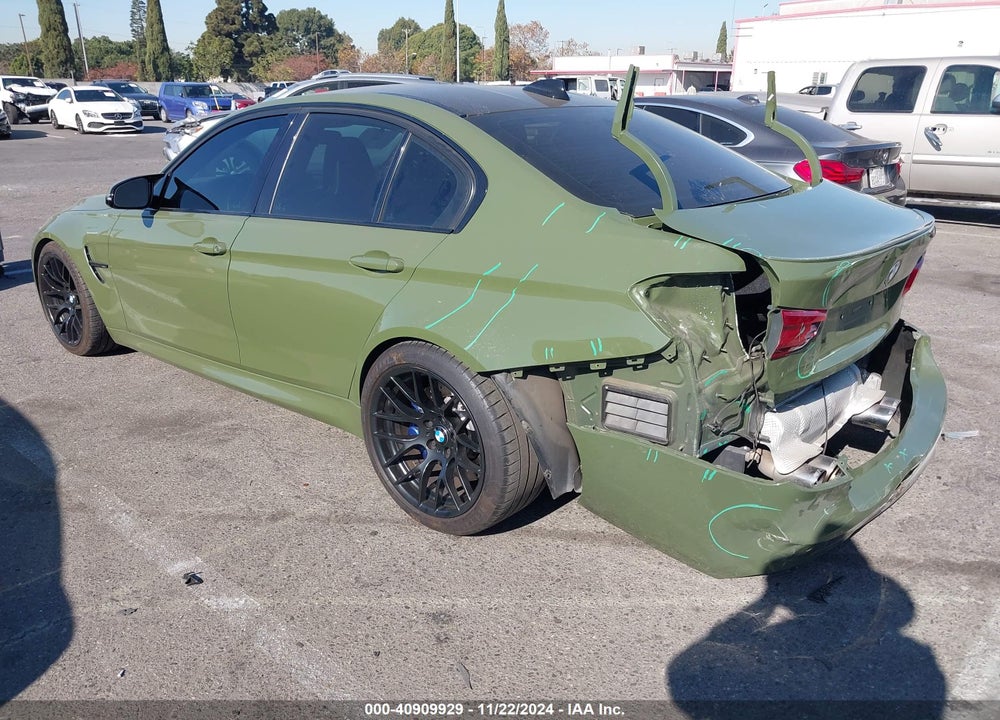 2016 BMW M3 VIN: WBS8M9C58GP967016