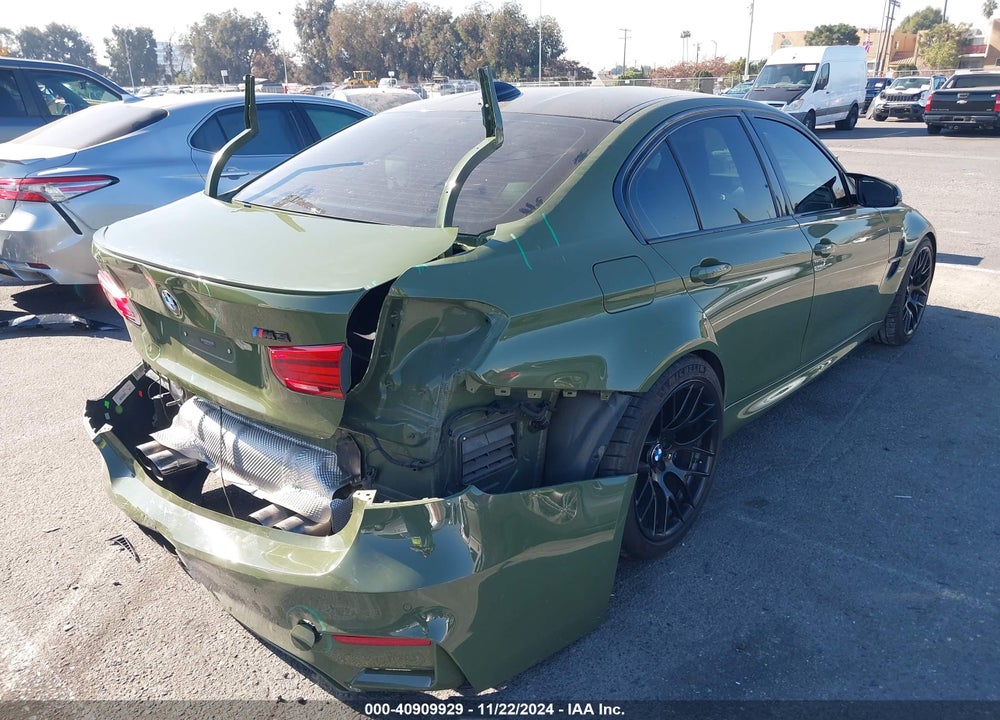2016 BMW M3 VIN: WBS8M9C58GP967016