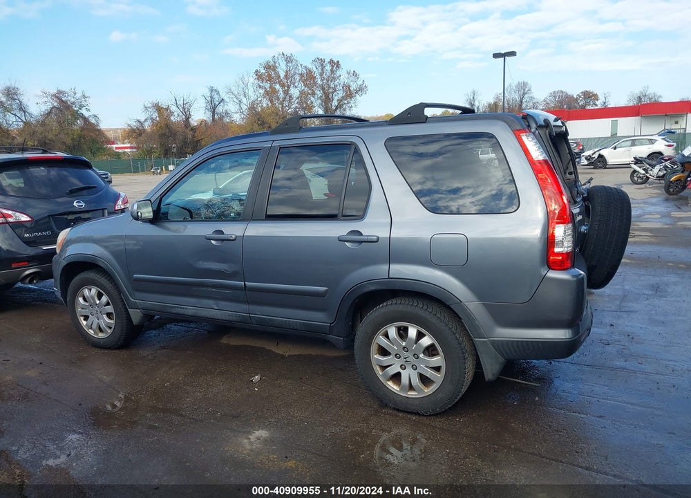 2006 HONDA CR-V SE VIN: SHSRD78936U428381