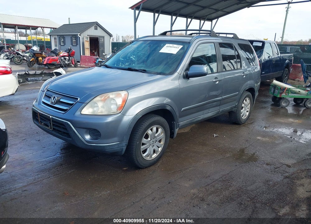 2006 HONDA CR-V SE VIN: SHSRD78936U428381