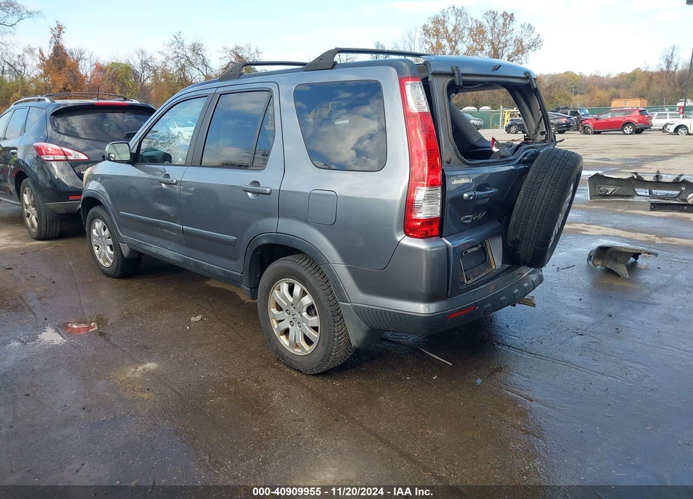2006 HONDA CR-V SE VIN: SHSRD78936U428381