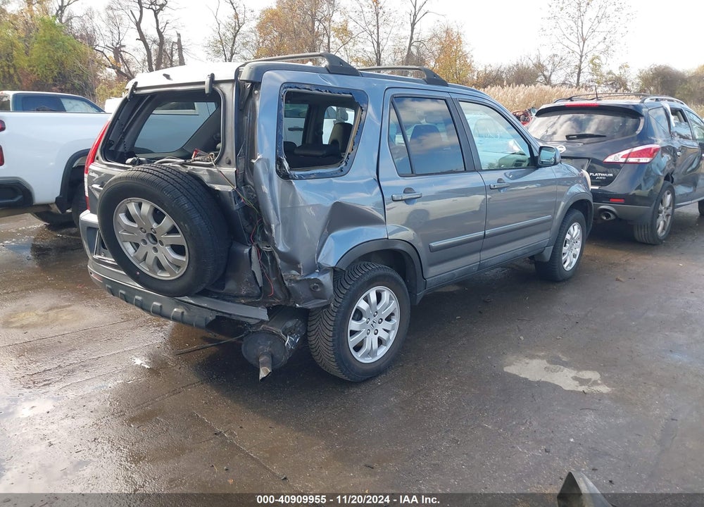 2006 HONDA CR-V SE VIN: SHSRD78936U428381