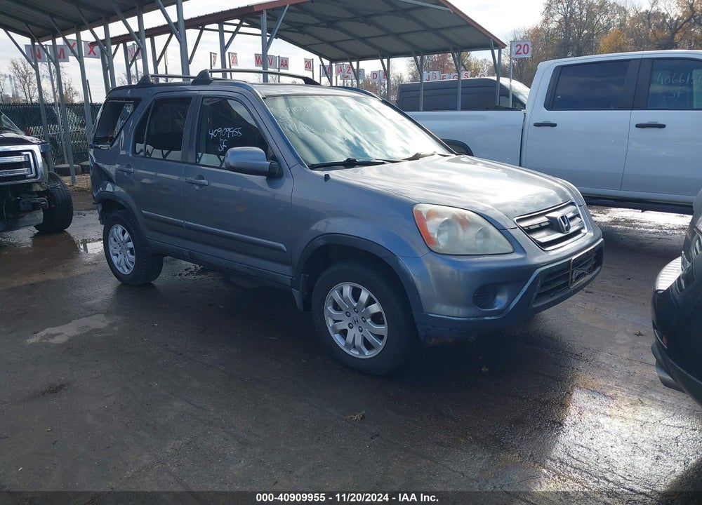 2006 HONDA CR-V SE VIN: SHSRD78936U428381
