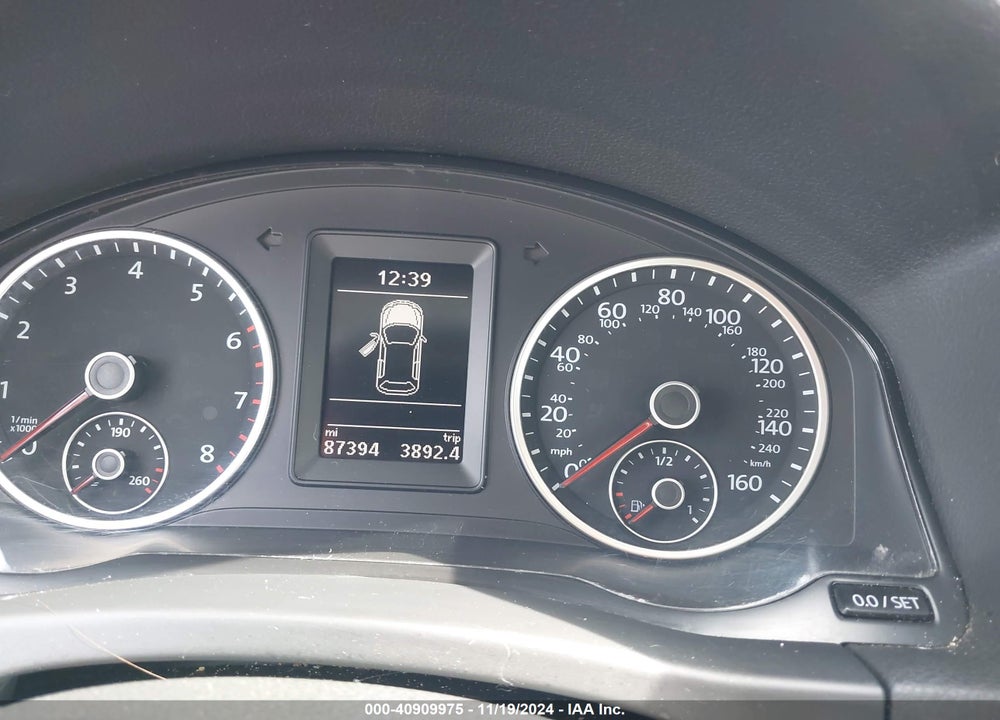2016 VOLKSWAGEN TIGUAN S VIN: WVGAV7AX0GW539165