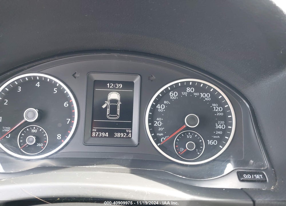 2016 VOLKSWAGEN TIGUAN S VIN: WVGAV7AX0GW539165